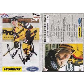 Autogramm Eishockey | Kölner EC | 1995 | Luciano BORSATO
