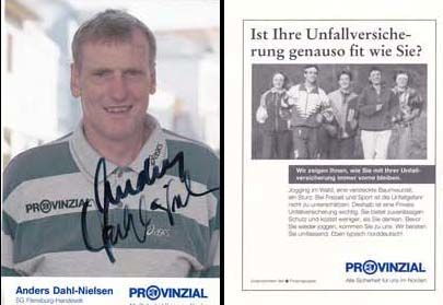 Autogramm Handball | SG Flensburg-Handewitt | 1990er | Anders DAHL-NIELSEN