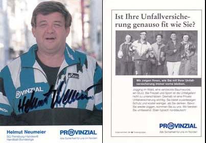 Autogramm Handball | SG Flensburg-Handewitt | 1990er | Helmut NEUMEIER