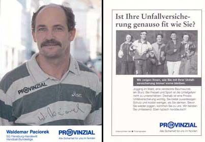 Autogramm Handball | SG Flensburg-Handewitt | 1990er | Waldemar PACIOREK (2)