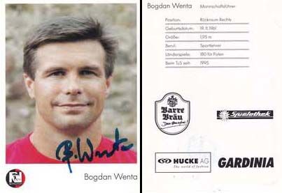 Autogramm Handball | TuS Nettelstedt | 1990er | Bogdan WENTA