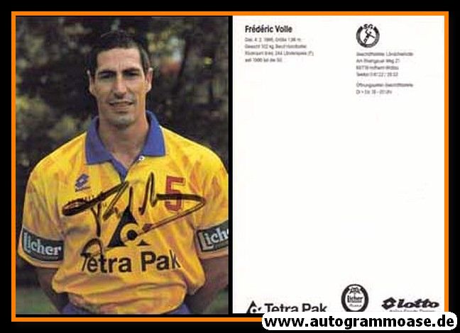Autogramm Handball | SG Wallau/Massenheim | 1996 | Frederic VOLLE