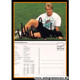 Autogramm Kugelstossen | Astrid KUMBERNUSS | 1990er (Portrait Color) OS-Gold