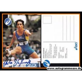 Autogramm Sprint | Heike BLASSNECK | 1990er (Rennszene Color) Asics