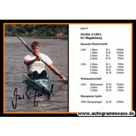 Autogramm Kanu | Mark ZABEL | 1996 Foto (Portrait Color) Olympiasieg