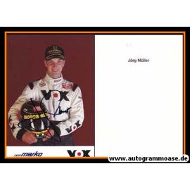 Autogramm Tourenwagen | Jörg MÜLLER | 1990er (Portrait Color) RSM Marko