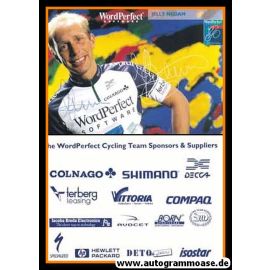 Autogramm Radsport | Jelle NIJDAM | 1990er (Portrait Color) WordPerfect 1