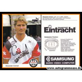 Autogramm Fussball | Eintracht Frankfurt | 1991 | Alexander CONRAD