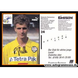 Autogramm Fussball | Eintracht Frankfurt | 1995 | Roberto-Domenico SBORDONE