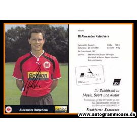 Autogramm Fussball | Eintracht Frankfurt | 2000 | Alexander KUTSCHERA