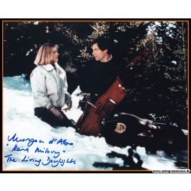 Autogramm Film (UK) | Maryam D´ABO | 1987 Foto "The Living Daylights" James Bond