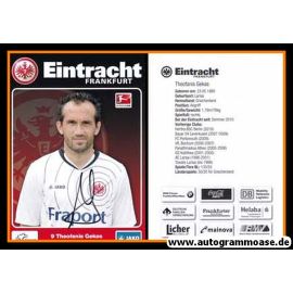 Autogramm Fussball | Eintracht Frankfurt | 2011 | Theofanis GEKAS