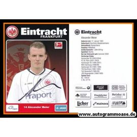 Autogramm Fussball | Eintracht Frankfurt | 2011 | Alexander MEIER