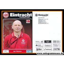 Autogramm Fussball | Eintracht Frankfurt | 2011 | Igor SIMONOV