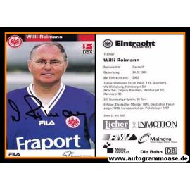 Autogramm Fussball | Eintracht Frankfurt | 2002 | Willi REIMANN
