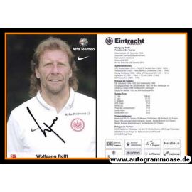 Autogramm Fussball | Eintracht Frankfurt | 2014 | Wolfgang ROLFF