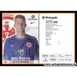Autogramm Fussball | Eintracht Frankfurt | 2014 | Felix WIEDWALD