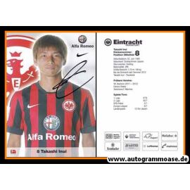 Autogramm Fussball | Eintracht Frankfurt | 2014 | Takashi INUI