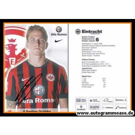 Autogramm Fussball | Eintracht Frankfurt | 2014 | Bastian OCZIPKA