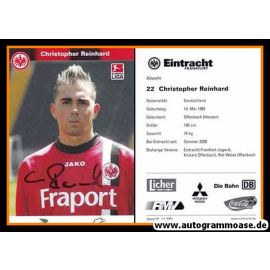 Autogramm Fussball | Eintracht Frankfurt | 2005 | Christopher REINHARD
