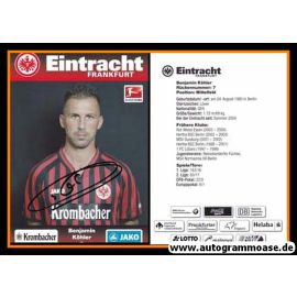 Autogramm Fussball | Eintracht Frankfurt | 2012 | Benjamin KÖHLER