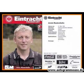 Autogramm Fussball | Eintracht Frankfurt | 2008 | Armin REUTERSHAHN