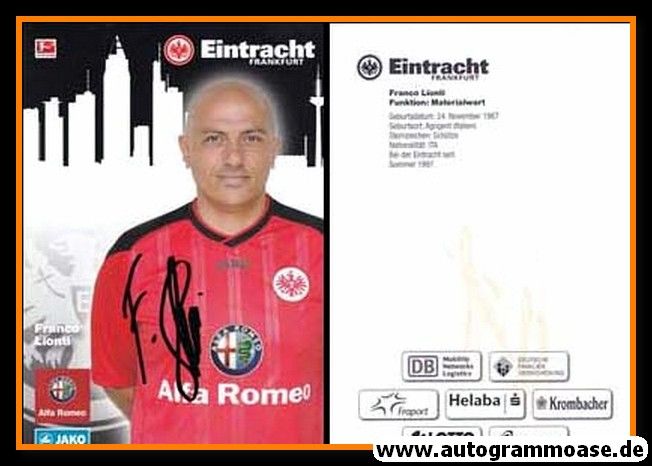 Autogramm Fussball | Eintracht Frankfurt | 2013 | Franco LIONTI