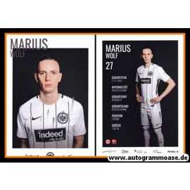 Autogramm Fussball | Eintracht Frankfurt | 2017 | Marius WOLF