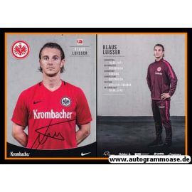 Autogramm Fussball | Eintracht Frankfurt | 2016 | Klaus LUISSER
