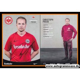 Autogramm Fussball | Eintracht Frankfurt | 2016 | Christoph PREUSS