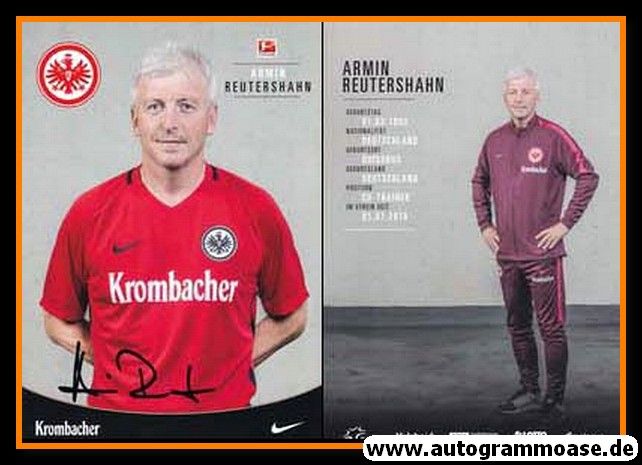Autogramm Fussball | Eintracht Frankfurt | 2016 | Armin REUTERSHAHN