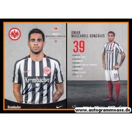 Autogramm Fussball | Eintracht Frankfurt | 2016 | Omar MASCARELL GONZALES