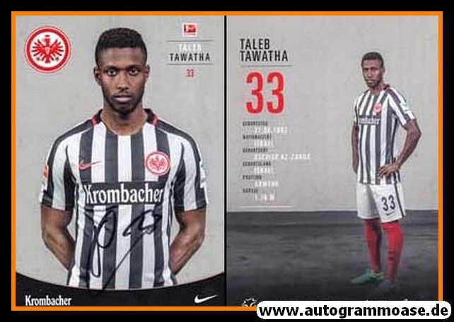 Autogramm Fussball | Eintracht Frankfurt | 2016 | Taleb TAWATHA