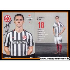 Autogramm Fussball | Eintracht Frankfurt | 2016 | Johannes FLUM