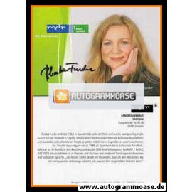Autogramm Radio | MDR1 Sachsen | Blanka FUNKE | 2006 (Portrait Color) Heinrich