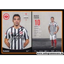 Autogramm Fussball | Eintracht Frankfurt | 2016 | Marco FABIAN