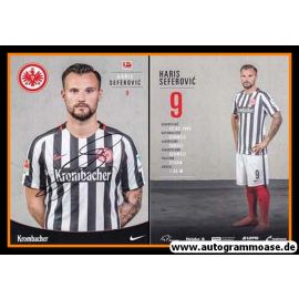Autogramm Fussball | Eintracht Frankfurt | 2016 | Haris SEFEROVIC