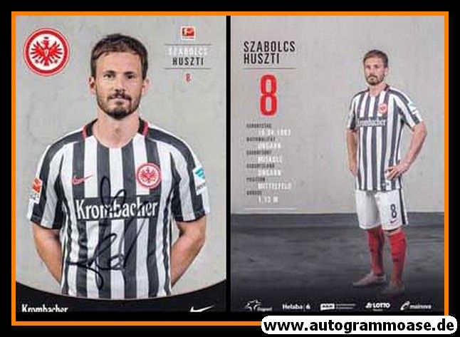 Autogramm Fussball | Eintracht Frankfurt | 2016 | Szabolcs HUSZTI