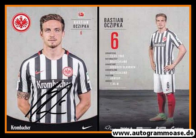 Autogramm Fussball | Eintracht Frankfurt | 2016 | Bastian OCZIPKA