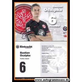 Autogramm Fussball | Eintracht Frankfurt | 2015 | Bastian OCZIPKA