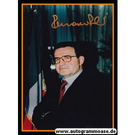 Autogramm Politik | Italien | Romano PRODI | MP 1996-1998 | 1990er Foto (Portrait Color)