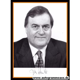Autogramm Politik | UK | John PRESCOTT | stvMP 1997-2007 | 1990er Foto (Portrait SW)