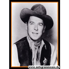 Originalfoto Politik | USA | Ronald REAGAN | Präsident 1981-1989 | 1953 Foto AK (Law And Order)