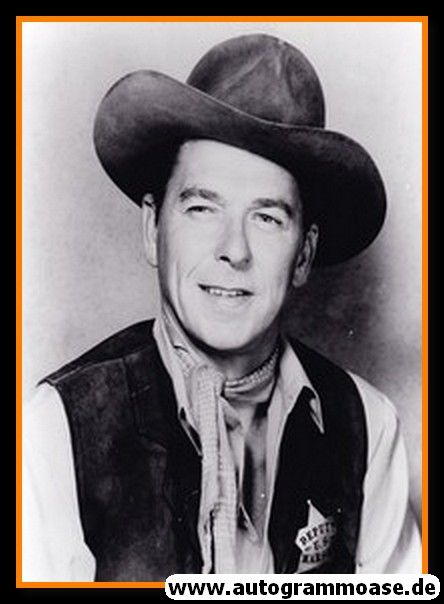 Originalfoto Politik | USA | Ronald REAGAN | Präsident 1981-1989 | 1953 Foto AK (Law And Order)