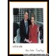 Autogramm Politik | USA | Nancy + Ronald REAGAN | Präsident 1981-1989 | 1990er Druck (Portrait Color)