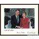 Autogramm Politik | USA | Nancy + Ronald REAGAN | Präsident 1981-1989 | 1990er Druck (Portrait Color)