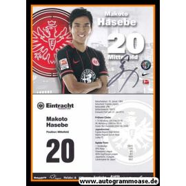 Autogramm Fussball | Eintracht Frankfurt | 2015 | Makoto HASEBE