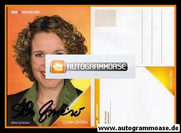 Autogramm TV | SWR | Silke GMEINER | 2000er (Portrait Color)