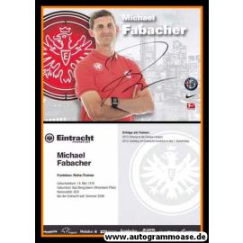 Autogramm Fussball | Eintracht Frankfurt | 2015 | Michael FABACHER