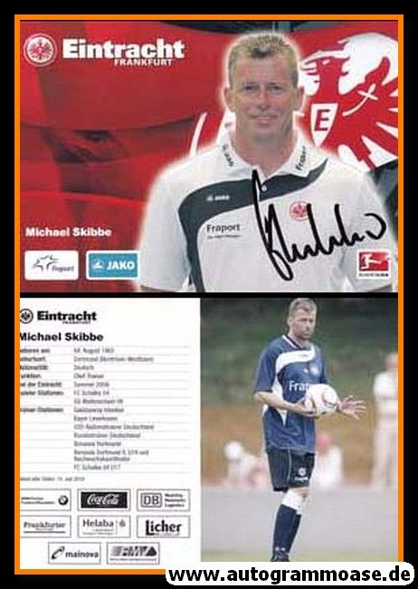 Autogramm Fussball | Eintracht Frankfurt | 2010 | Michael SKIBBE
